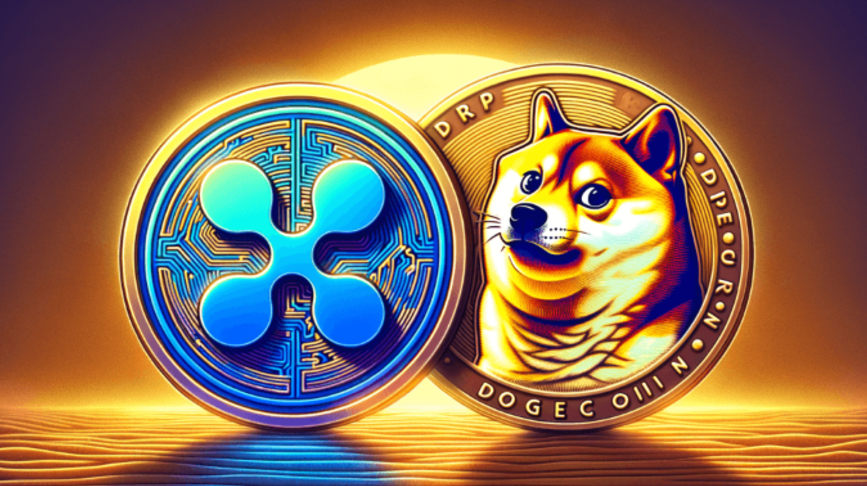 XRP 和狗狗币的价格大幅波动